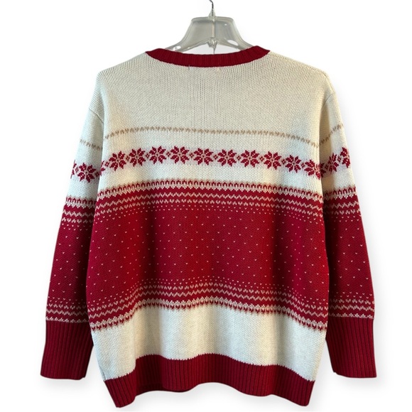 Baltic Born wool blend Griffin Fair Isle sweater - Picture 5 of 7